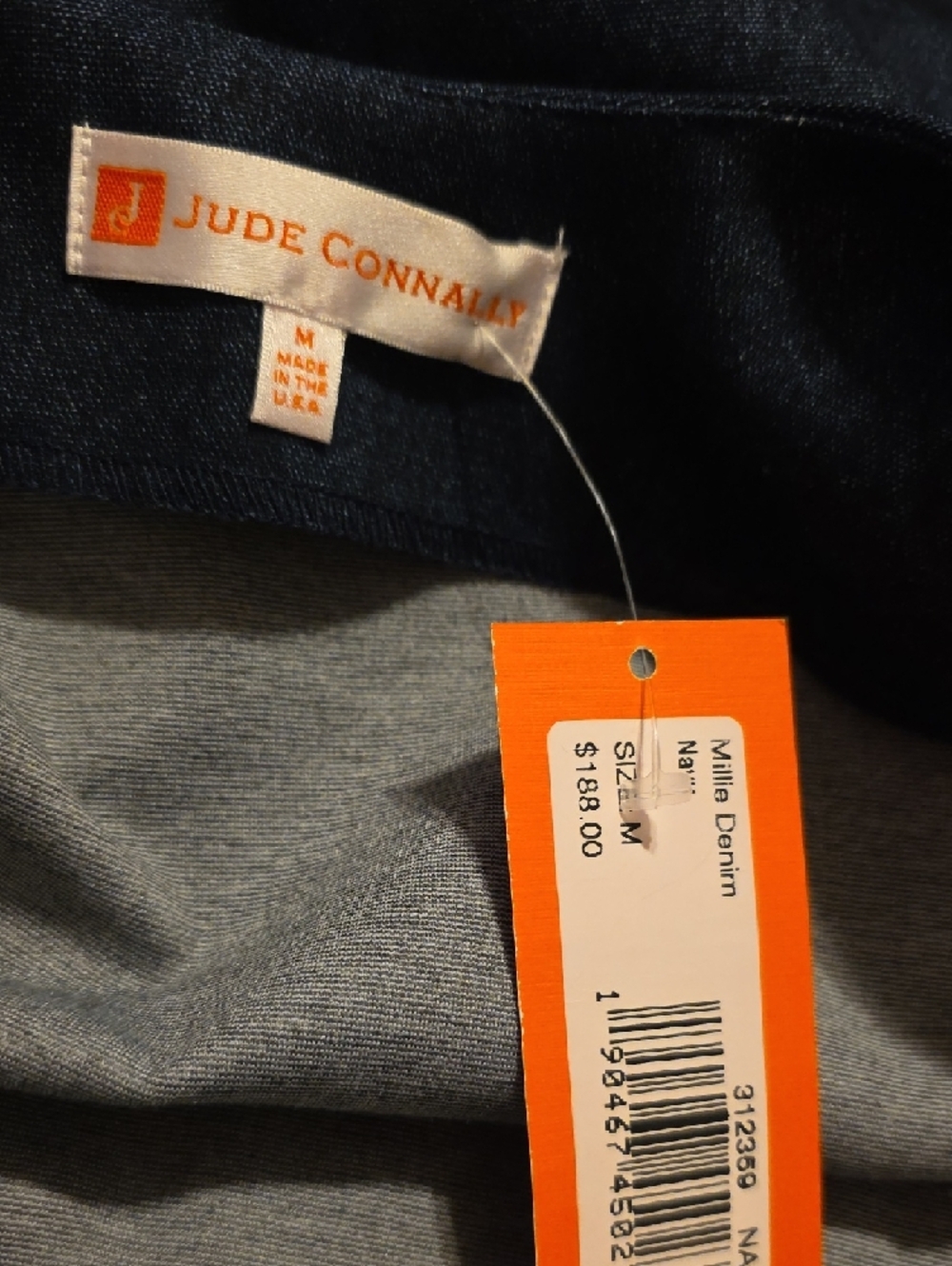 Jude Conally Sleeveless Peplum Top in Navy - Picture 3 of 5